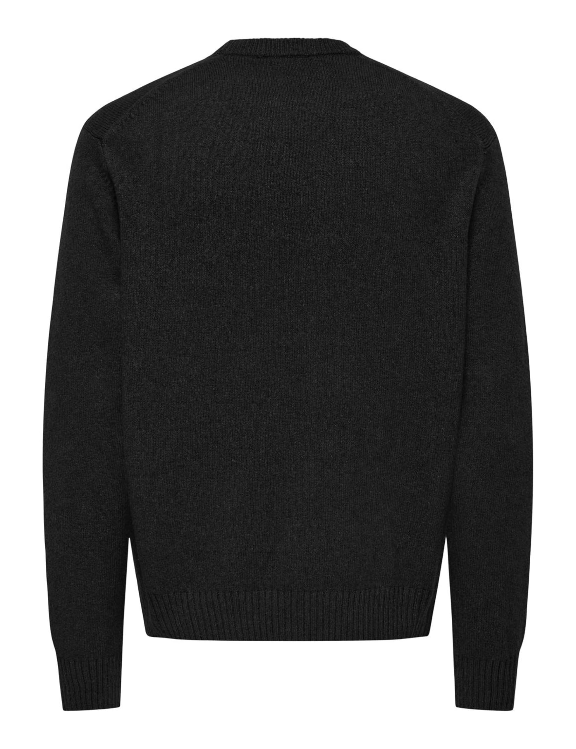 Only & Sons Onsjames pullover uomo girocollo nero taglia M