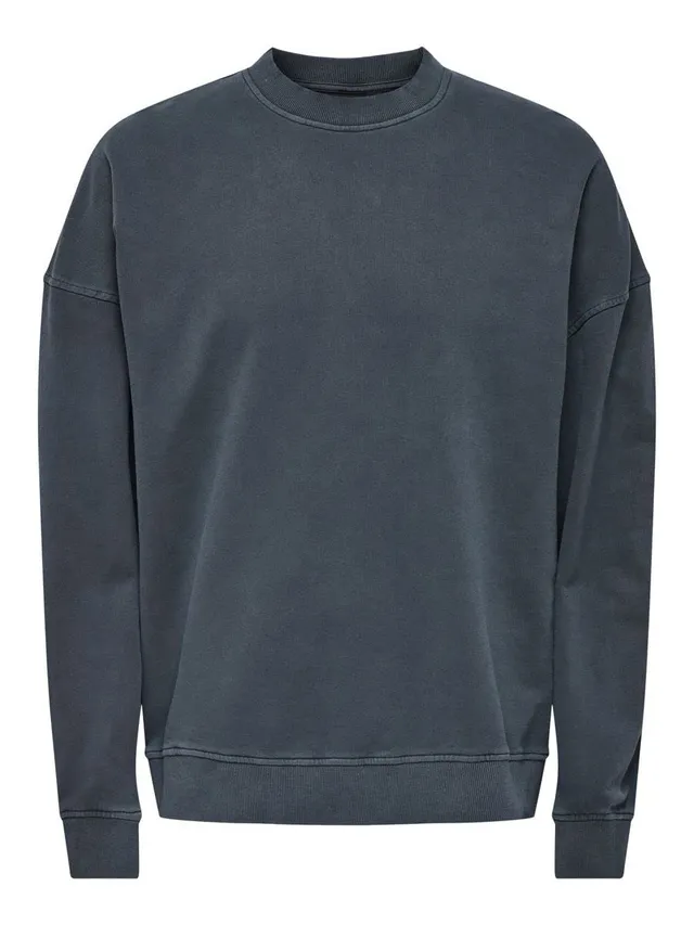 Only & Sons Ron Life RLX felpa crewneck girocollo