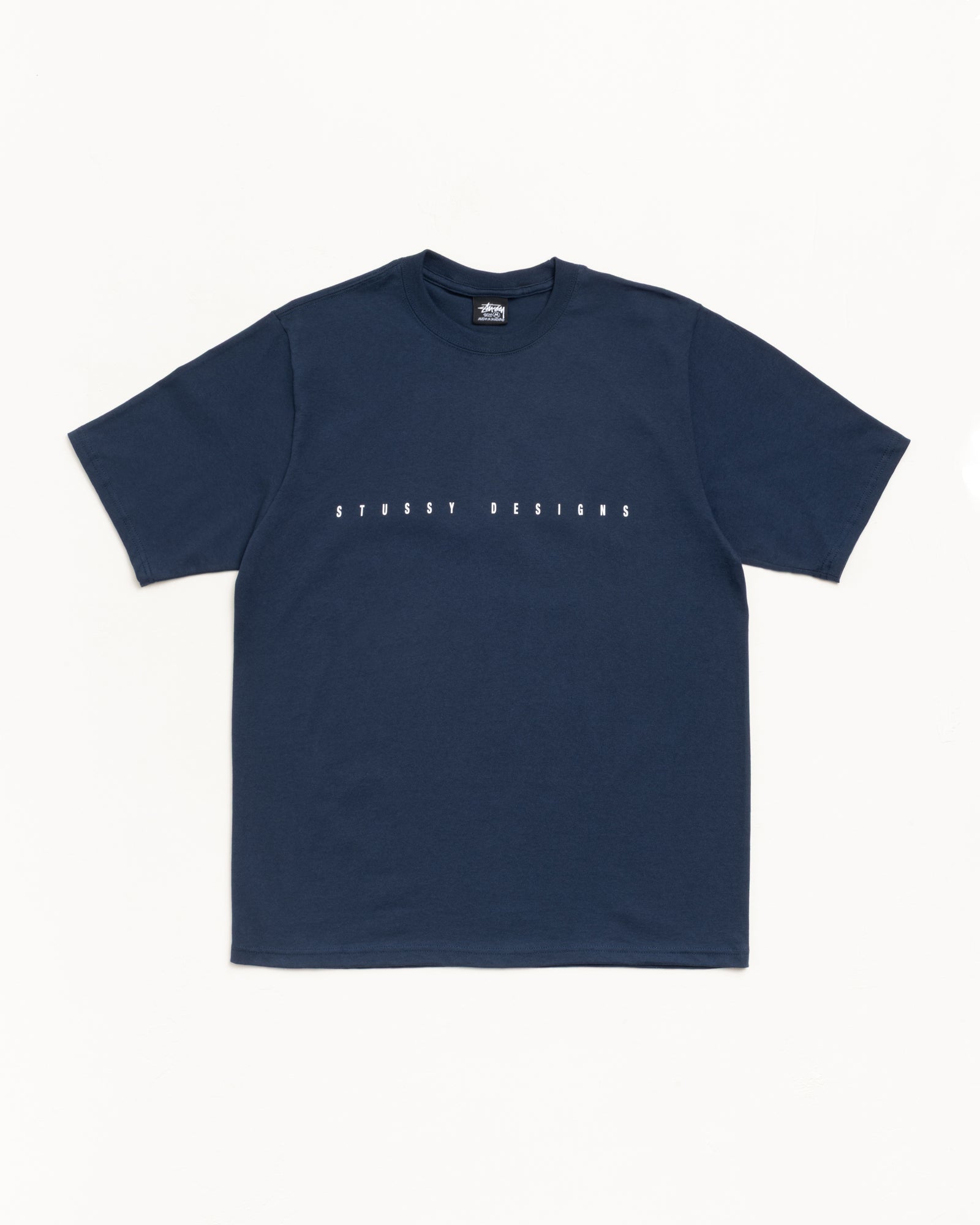 Stussy S Box Tee maglietta navy 100% cotone