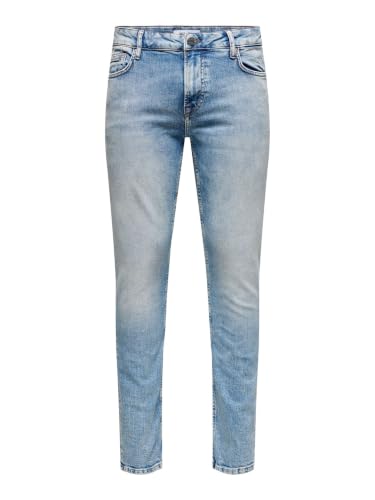 ONLY & SONS Jeans Onsloom Slim Fit Uomo 30W/32L Vita Bassa