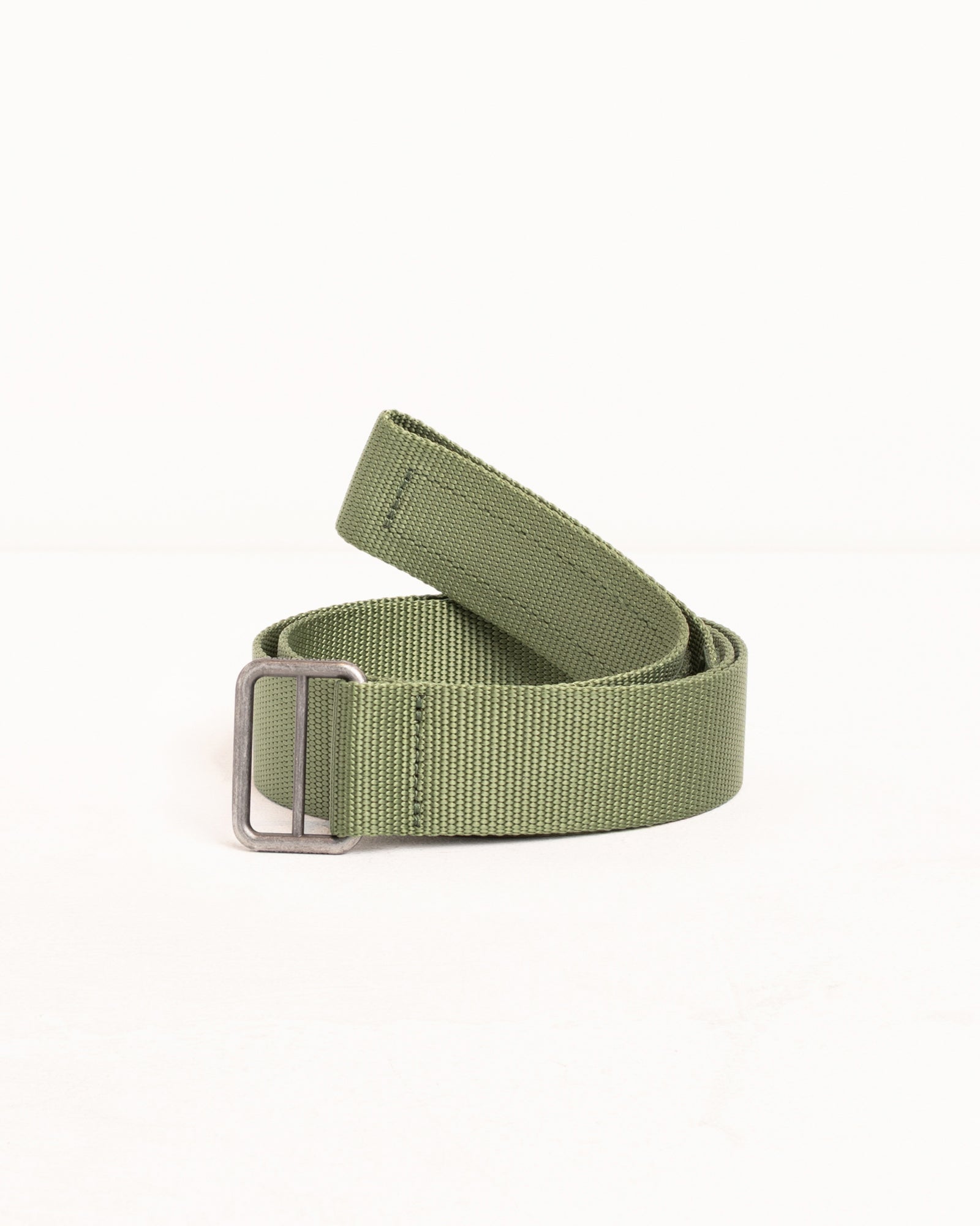 Stussy Utility cintura olive nylon fibbia metallo