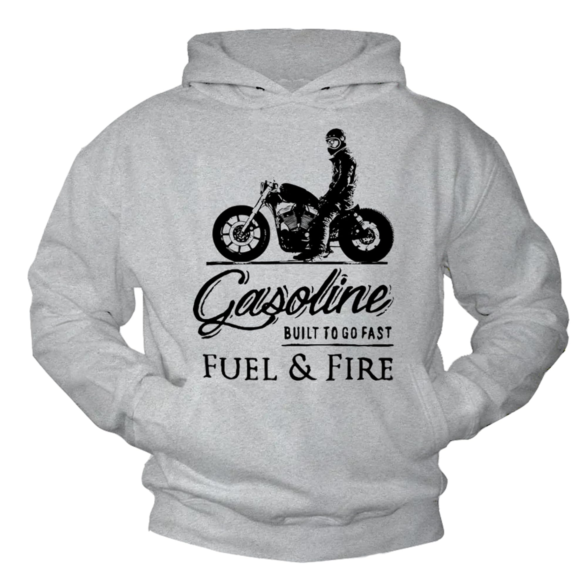 MAKAYA Felpe con Cappuccio Moto felpa uomo S