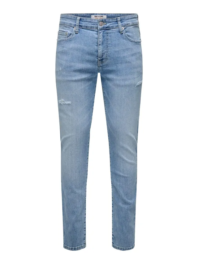 Only & Sons Onsloom Slim 1857 Jeans Uomo 30W/32L Strappati