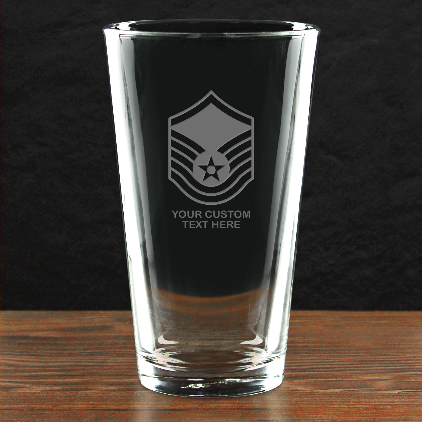 7.62 Design Drinkware US Air Force bicchiere pinta 473 ml personalizzato