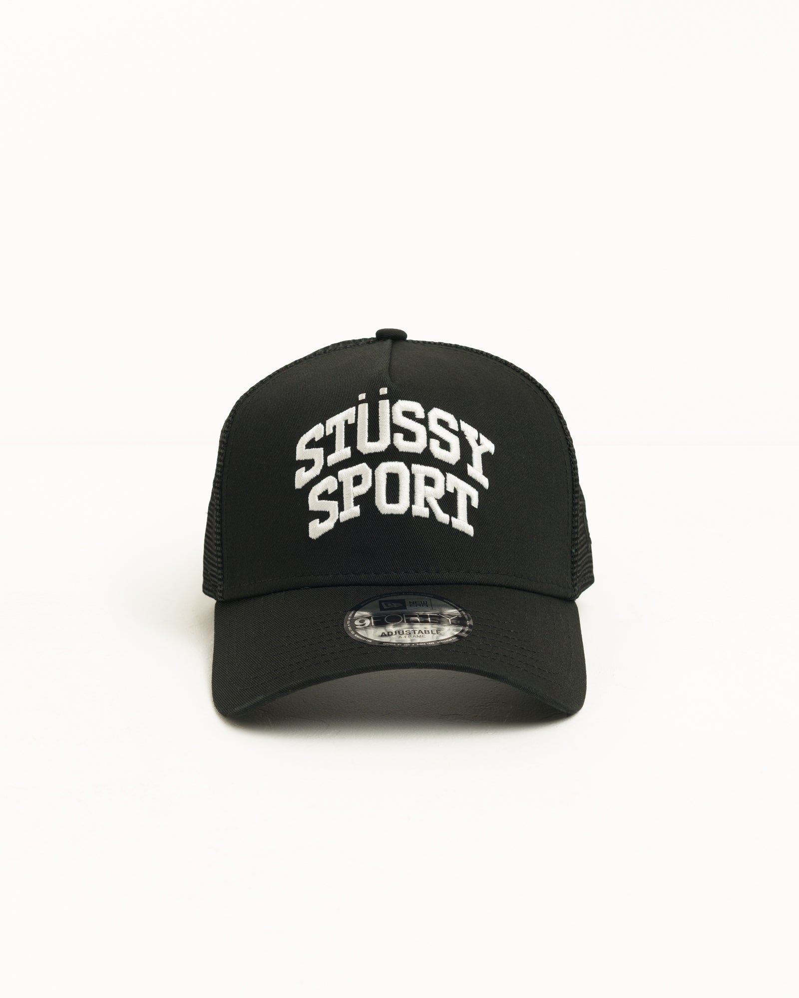 Stussy 9Forty Sport Trucker Cappello Black Taglia Unica