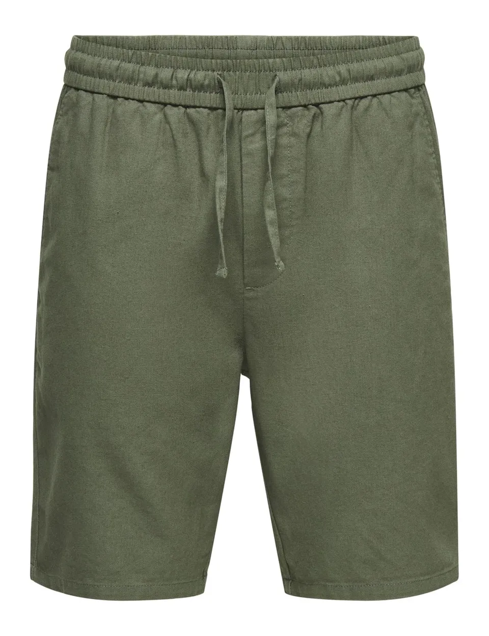 Only & Sons Onslinus 0007 COT Lin Pantaloncini Uomo Beetle S