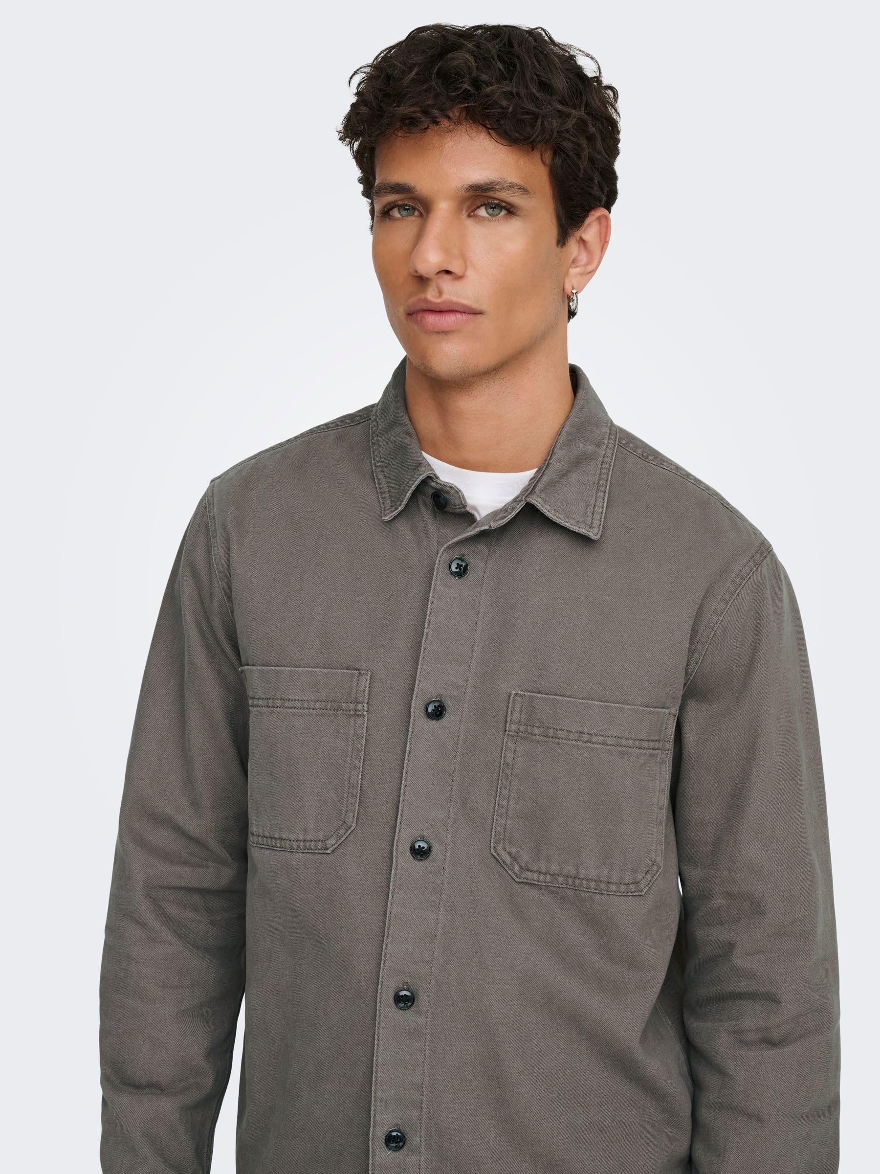 Only & Sons Onstimes camicia uomo Blu Notte