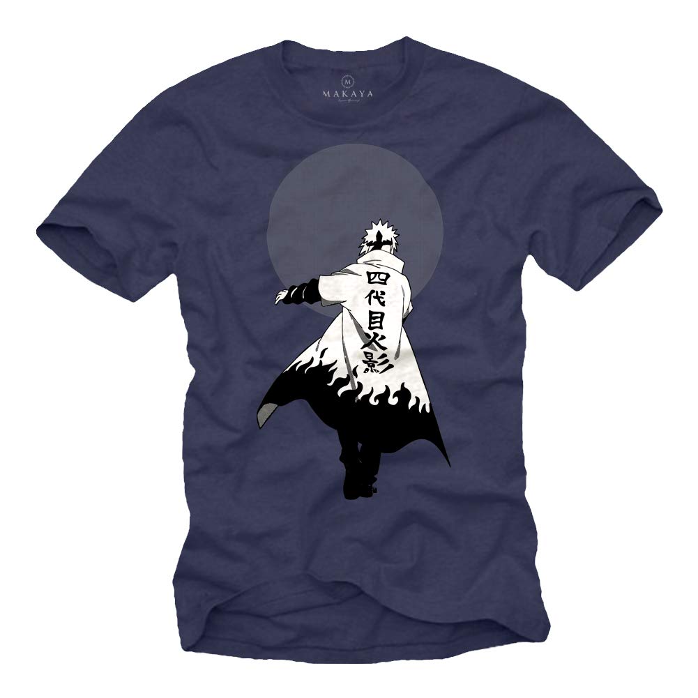 MAKAYA T-Shirt Uomo Ninja maglietta XXL 100% cotone
