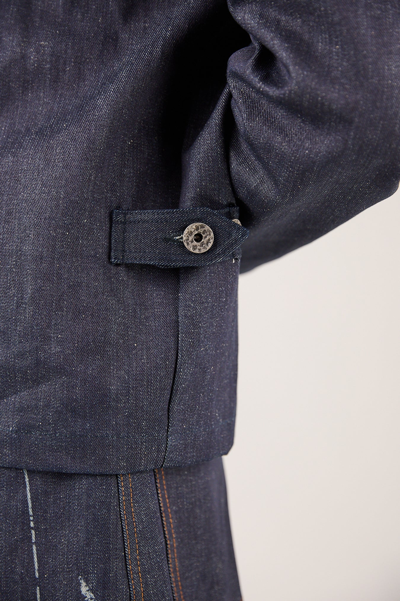 Tiat Fallen Angels Raw fencing jacket giacca denim 14OZ