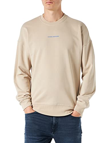 ONLY & SONS Onstoby 3089 felpa girocollo uomo argento relaxed