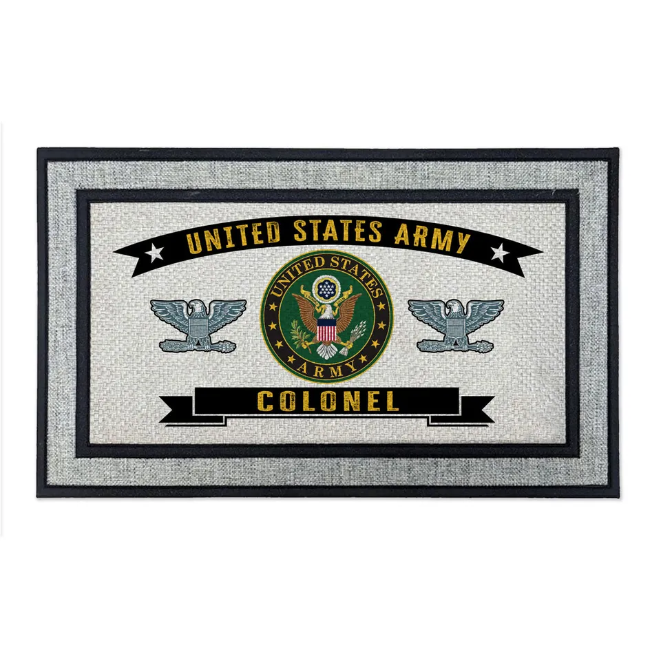 7.62 Design Army Colonel O-6 zerbino 45x76 cm grigio gomma