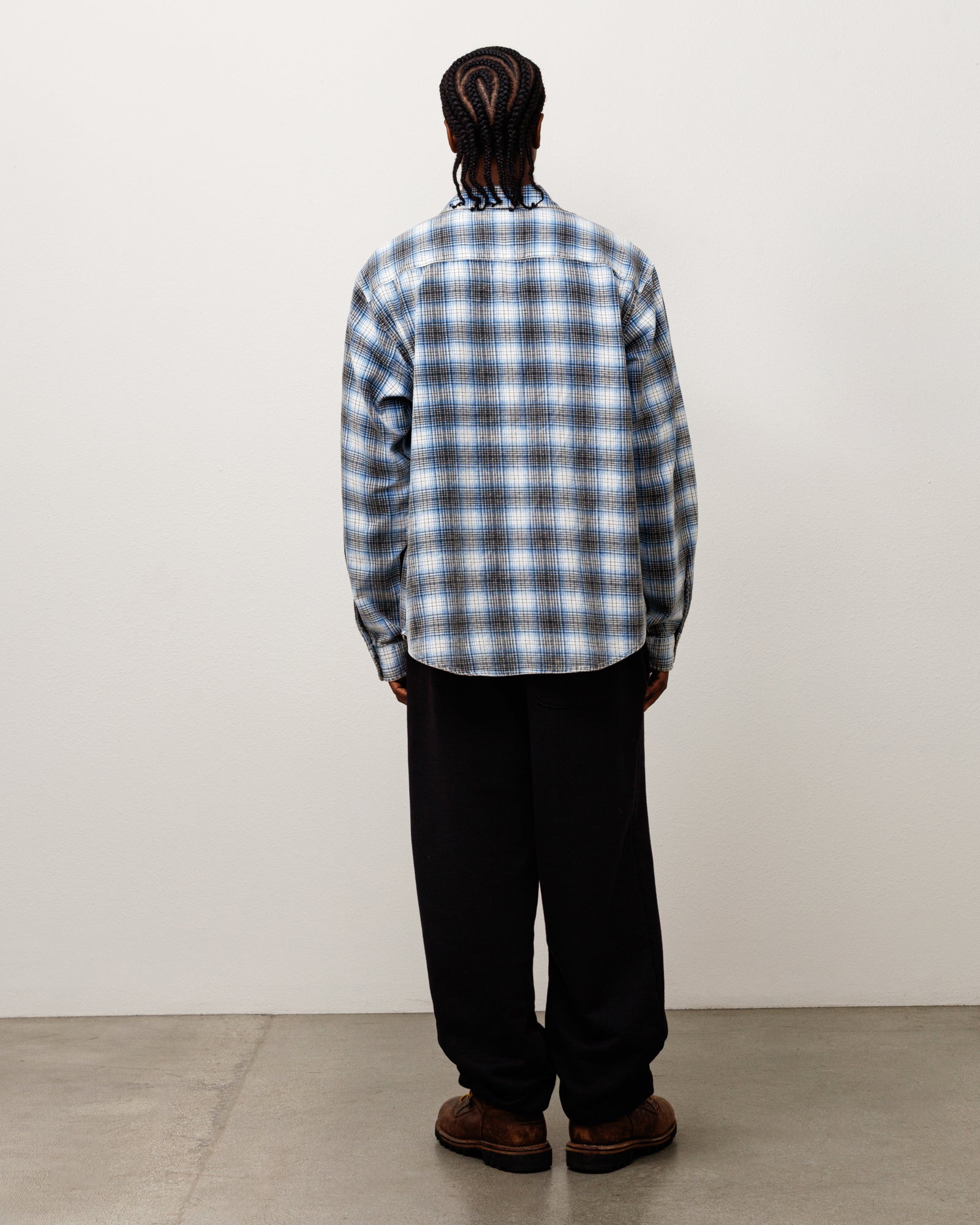 Stussy Fleece Pant pantaloni pile nero 100% cotone 530 gsm