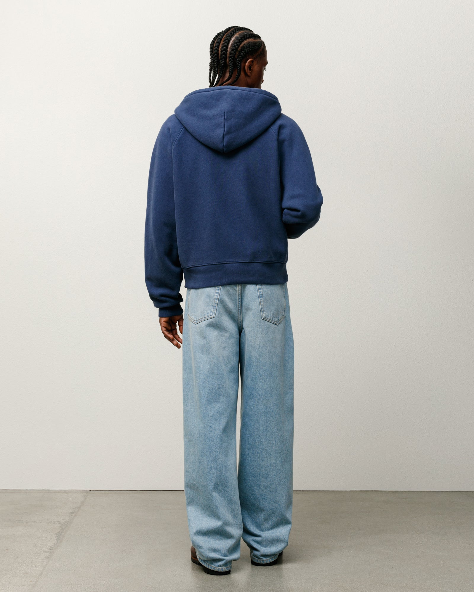Stussy Relaxed Jean Denim jeans light wash 100% cotone