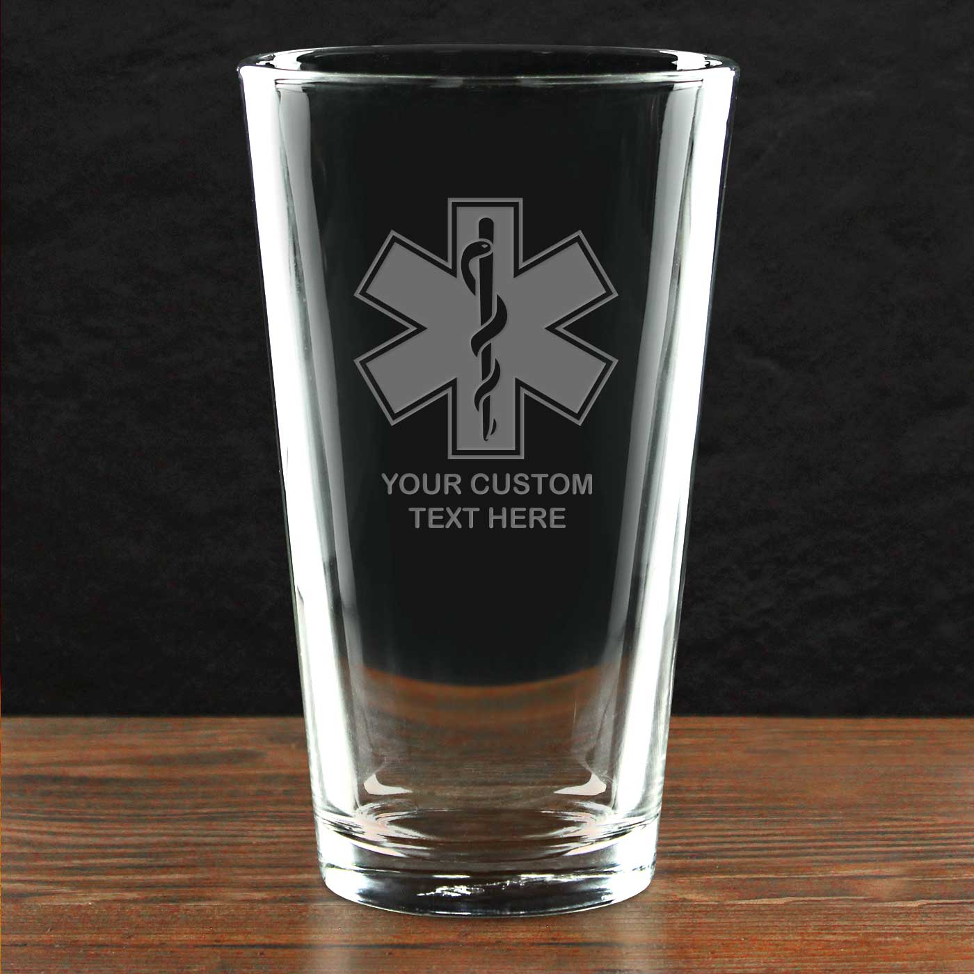 7.62 Design Drinkware bicchiere pompieri 16oz Maltese Cross inciso