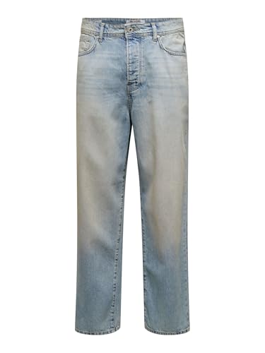 Only & Sons OnsFade Vita Media Loose Fit Jeans Uomo 30W/34L