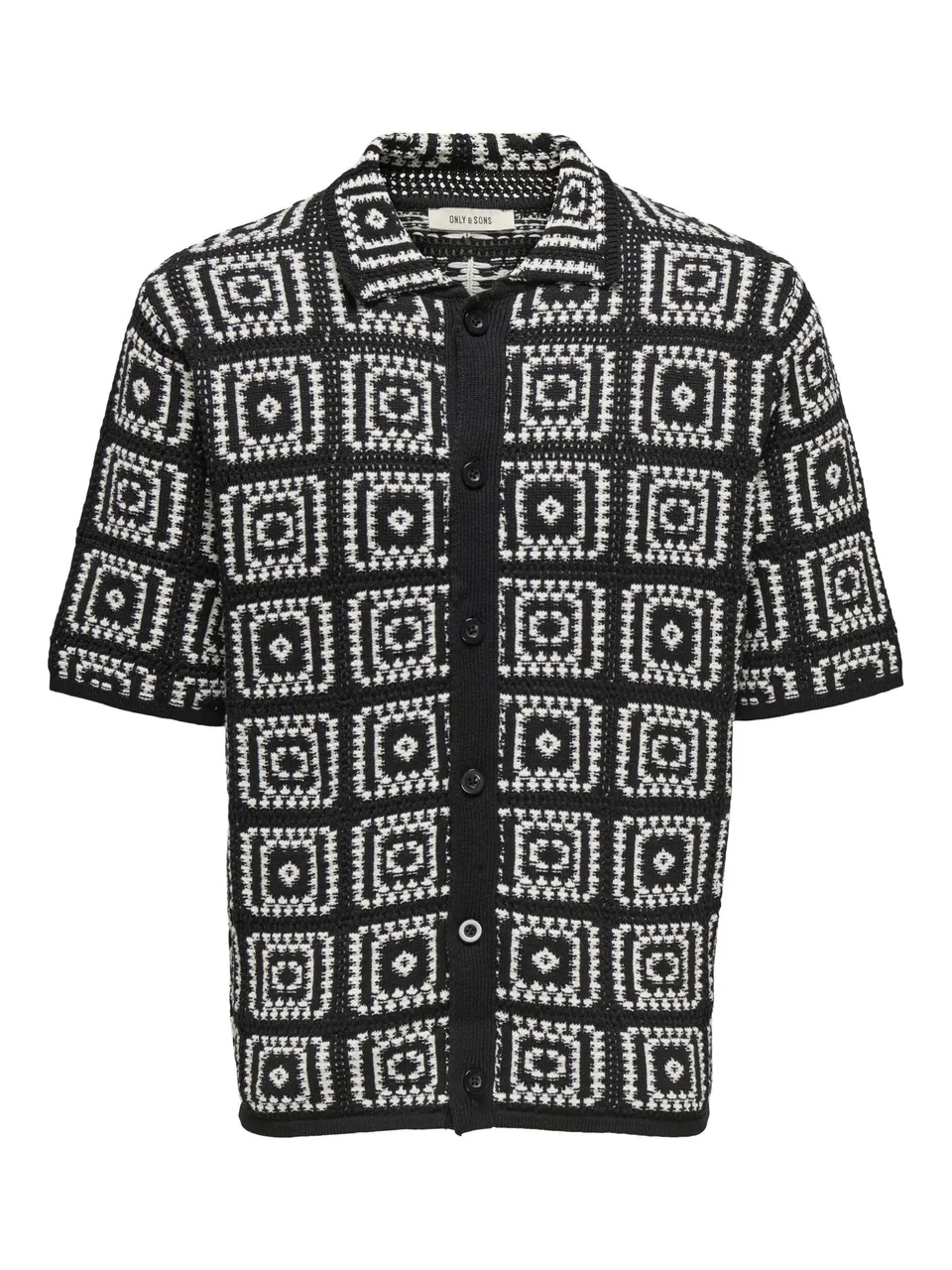 Only & Sons Onsbart M t-shirt uomo nera relaxed