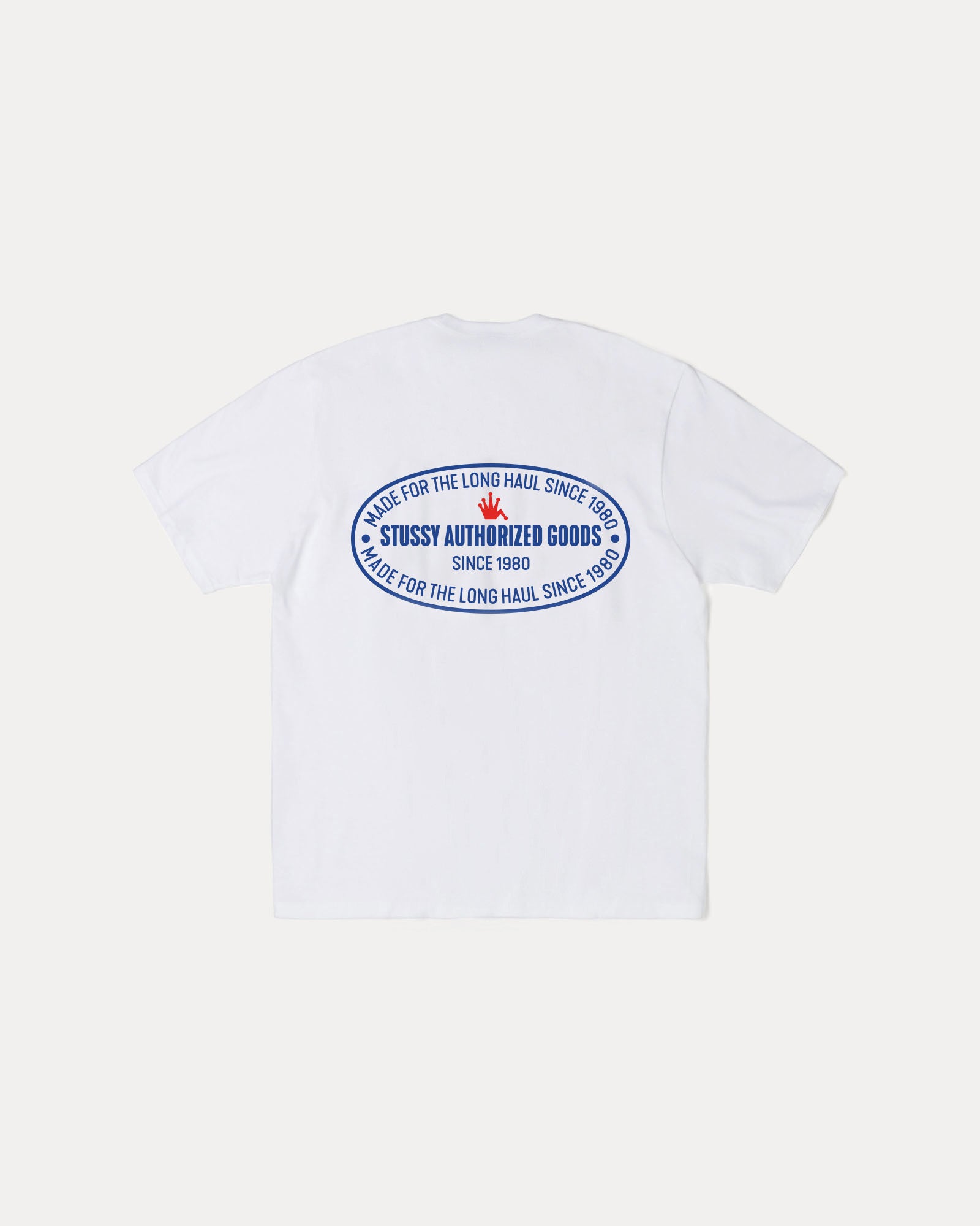Stussy Authorized Tee maglietta bianca cotone relaxed
