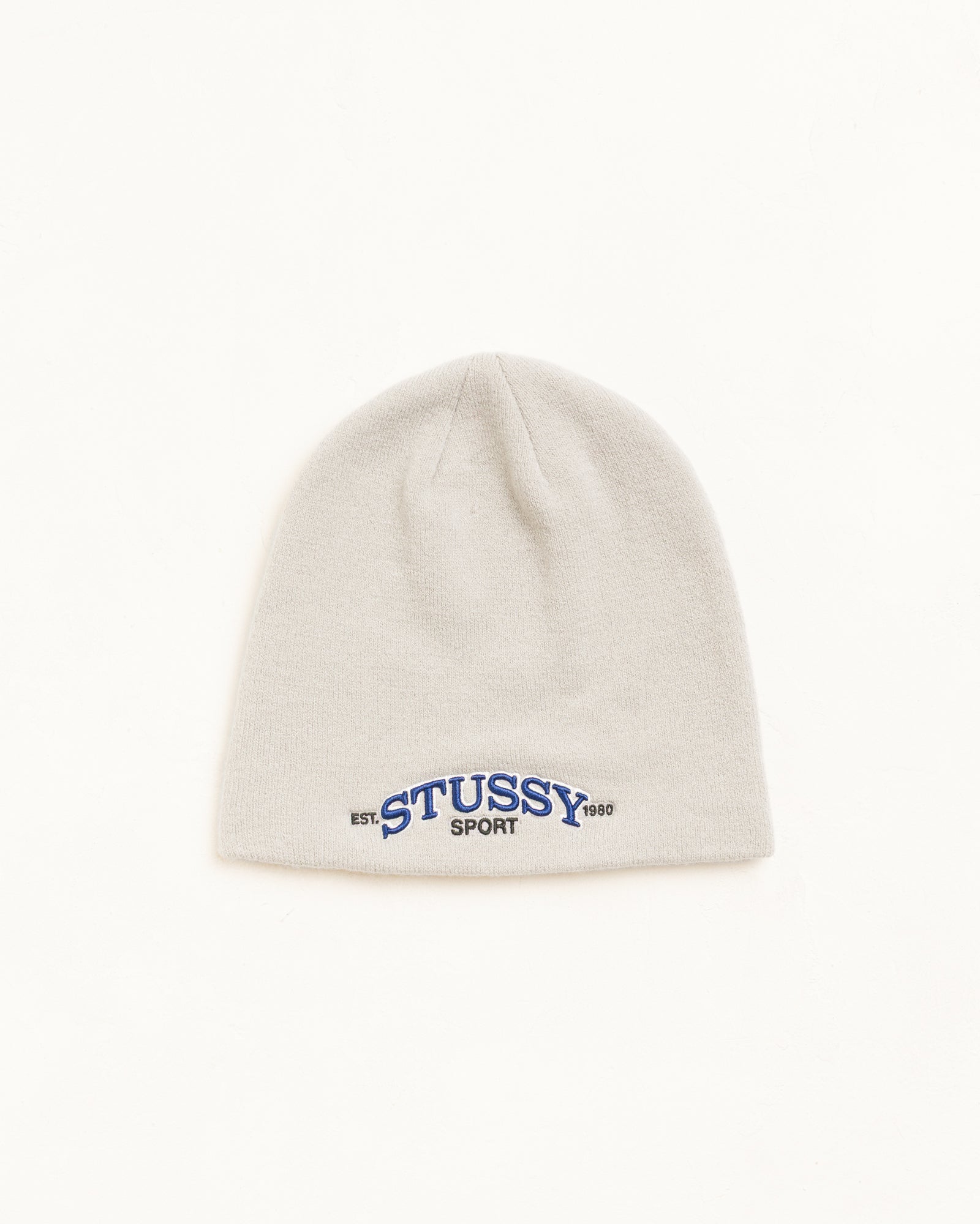 Stussy Classic Sport Skullcap beanie grigio 100% acrilico