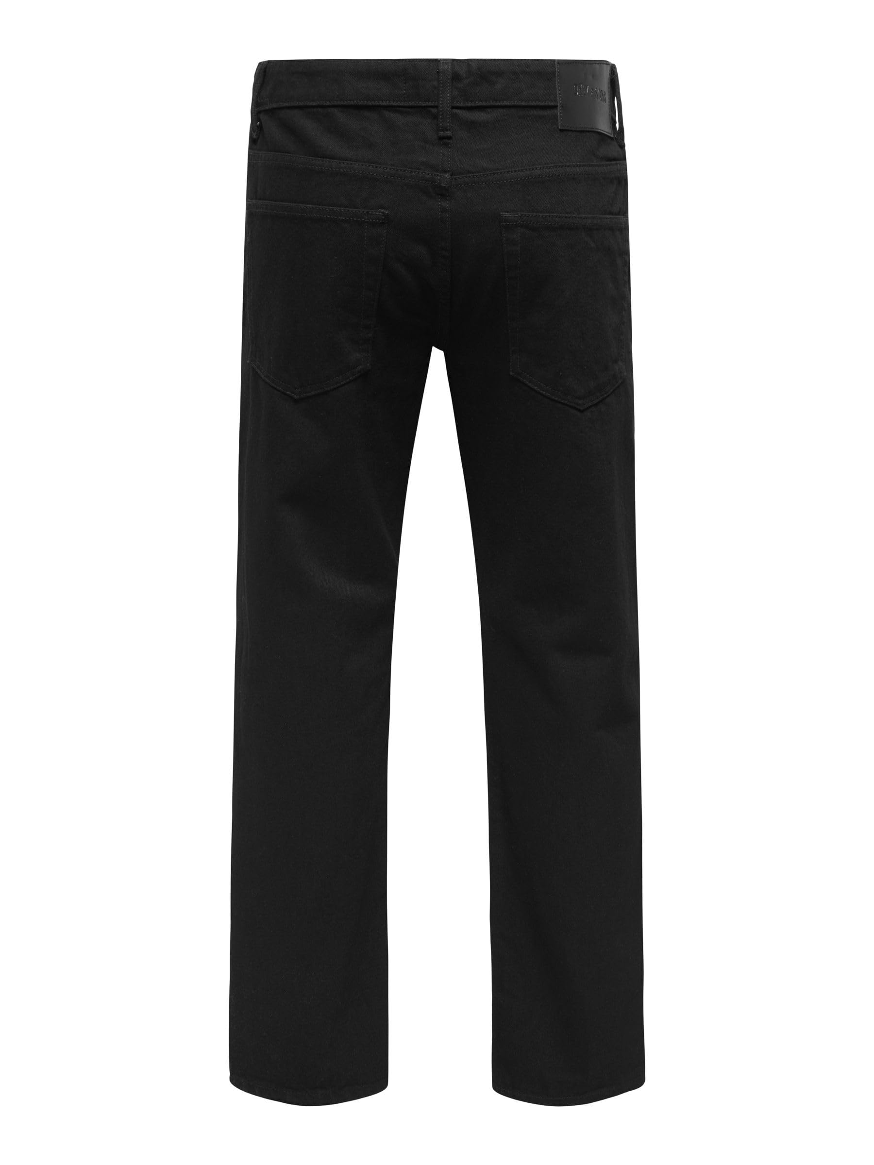 ONLY & SONS Onsedge Jeans Uomo 29W/30L Straight Vita Media