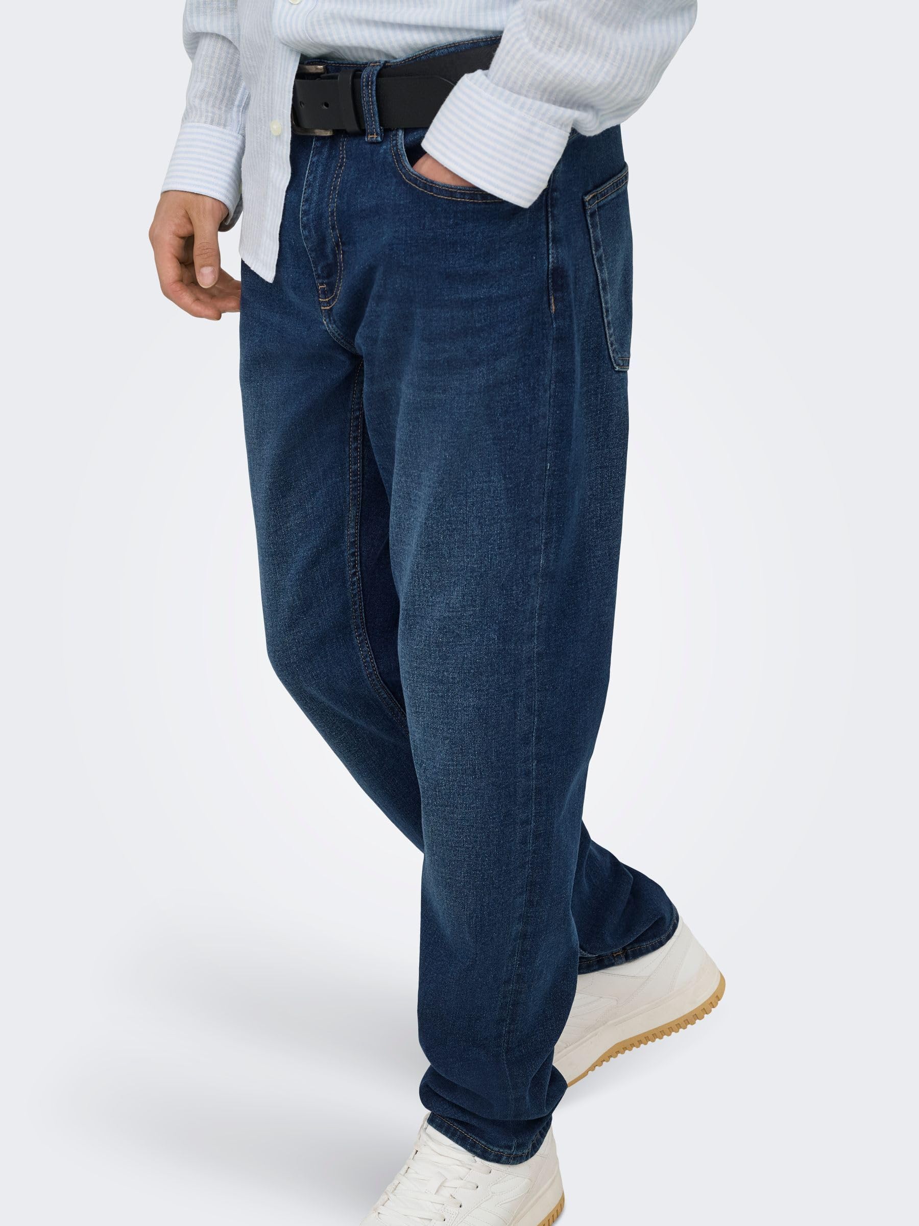 ONLY & SONS Onsweft 7900 Box Jeans Uomo Denim