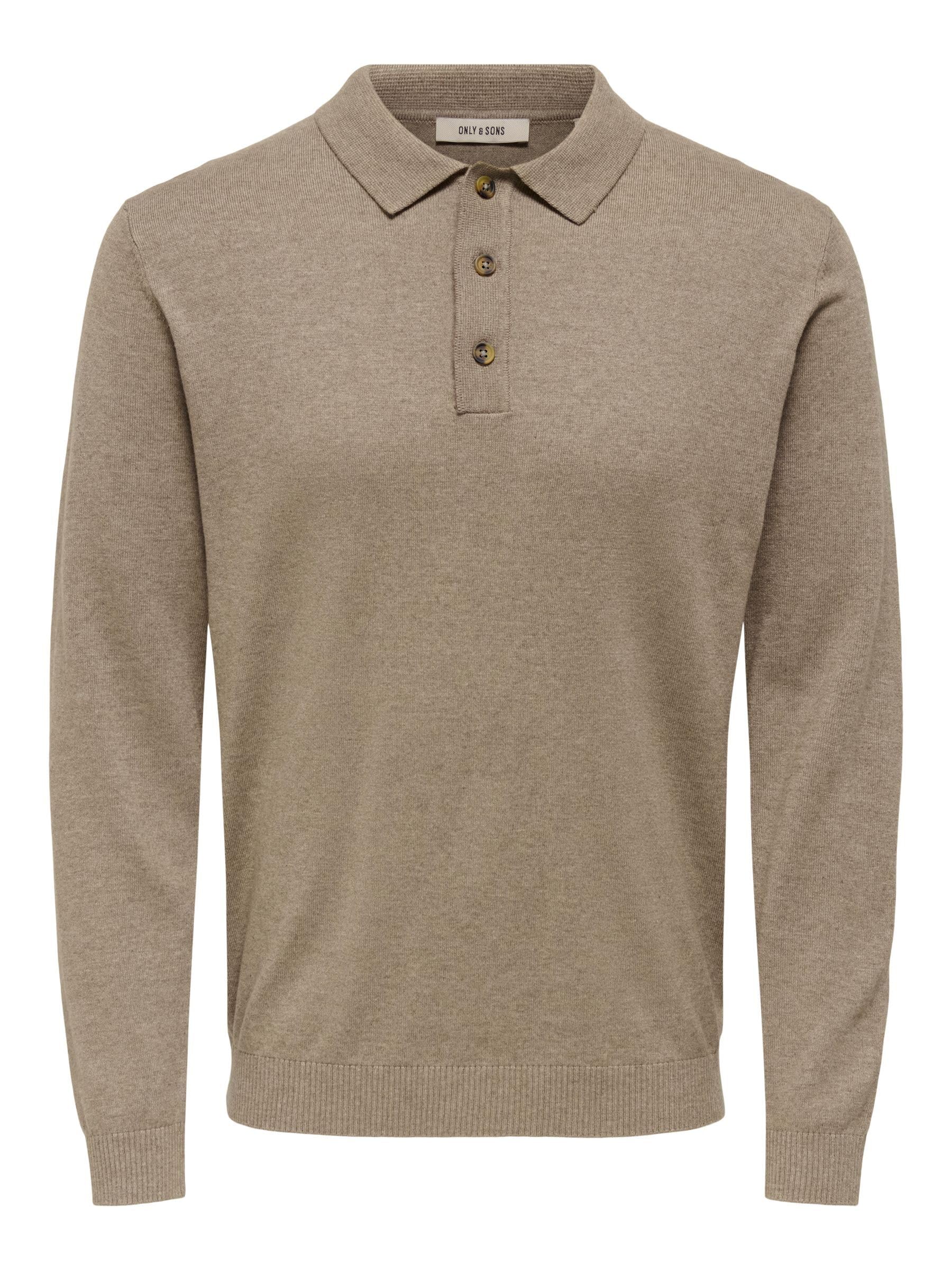 Only & Sons Onsloui Polo Uomo Maglia Nera M
