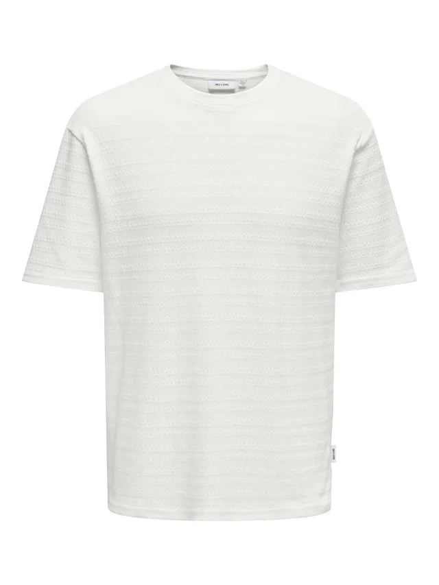 Only & Sons Onsgivo Maglia Uomo Cloud Dancer S