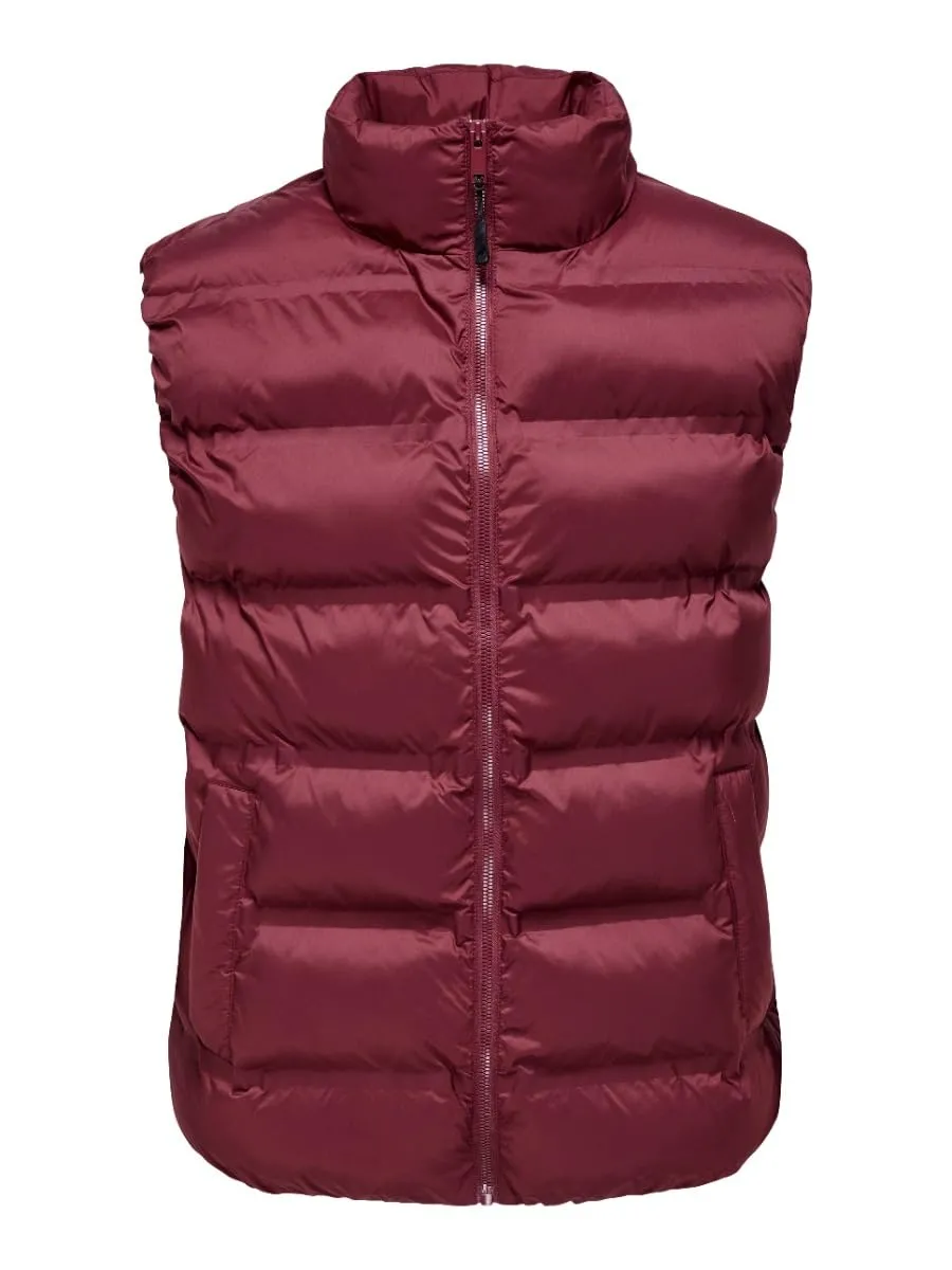 Only & Sons Onsunion Puffer Gilet uomo M nero leggero