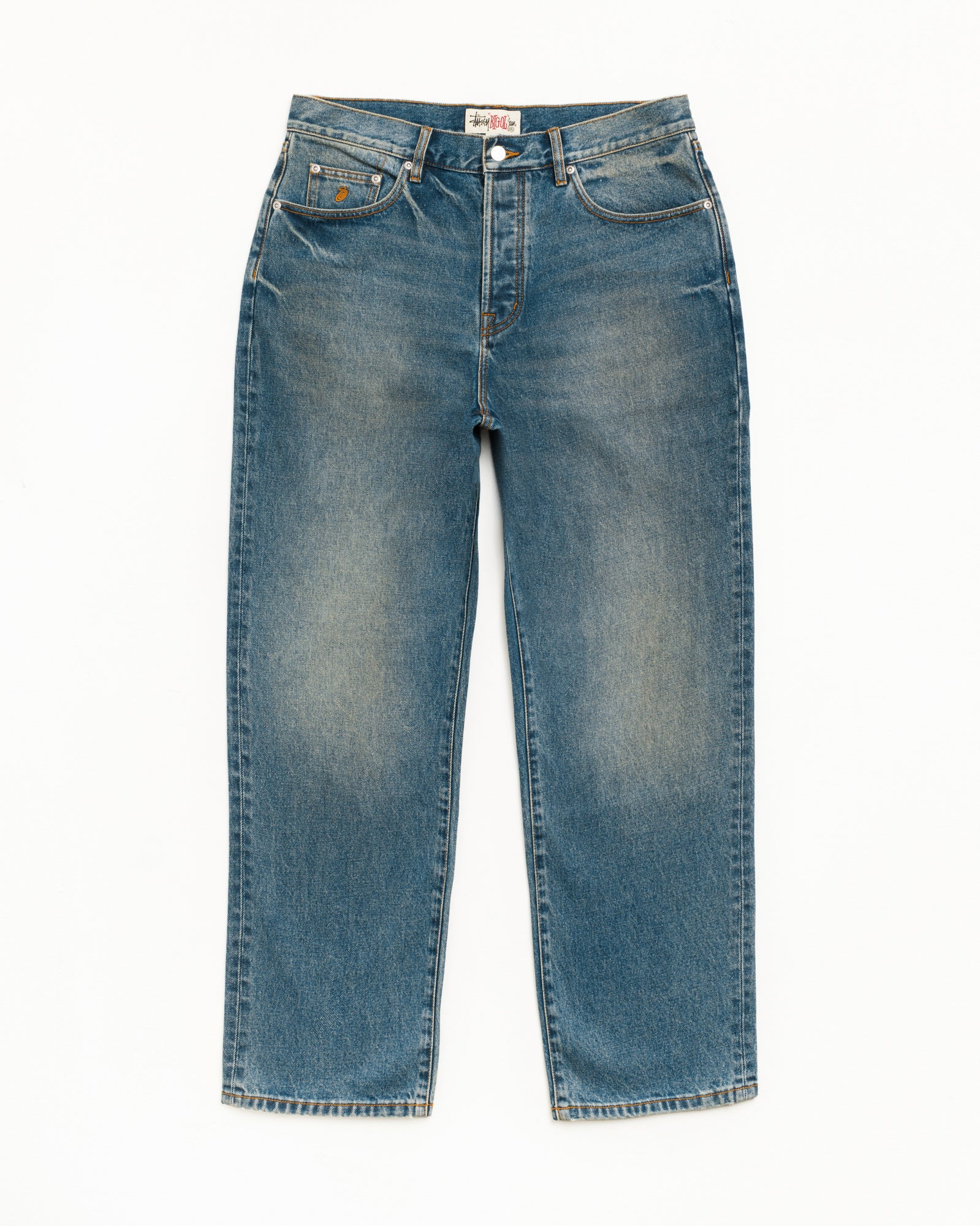 Stussy Big Ol' Jean jeans Dark Wash Indigo baggy