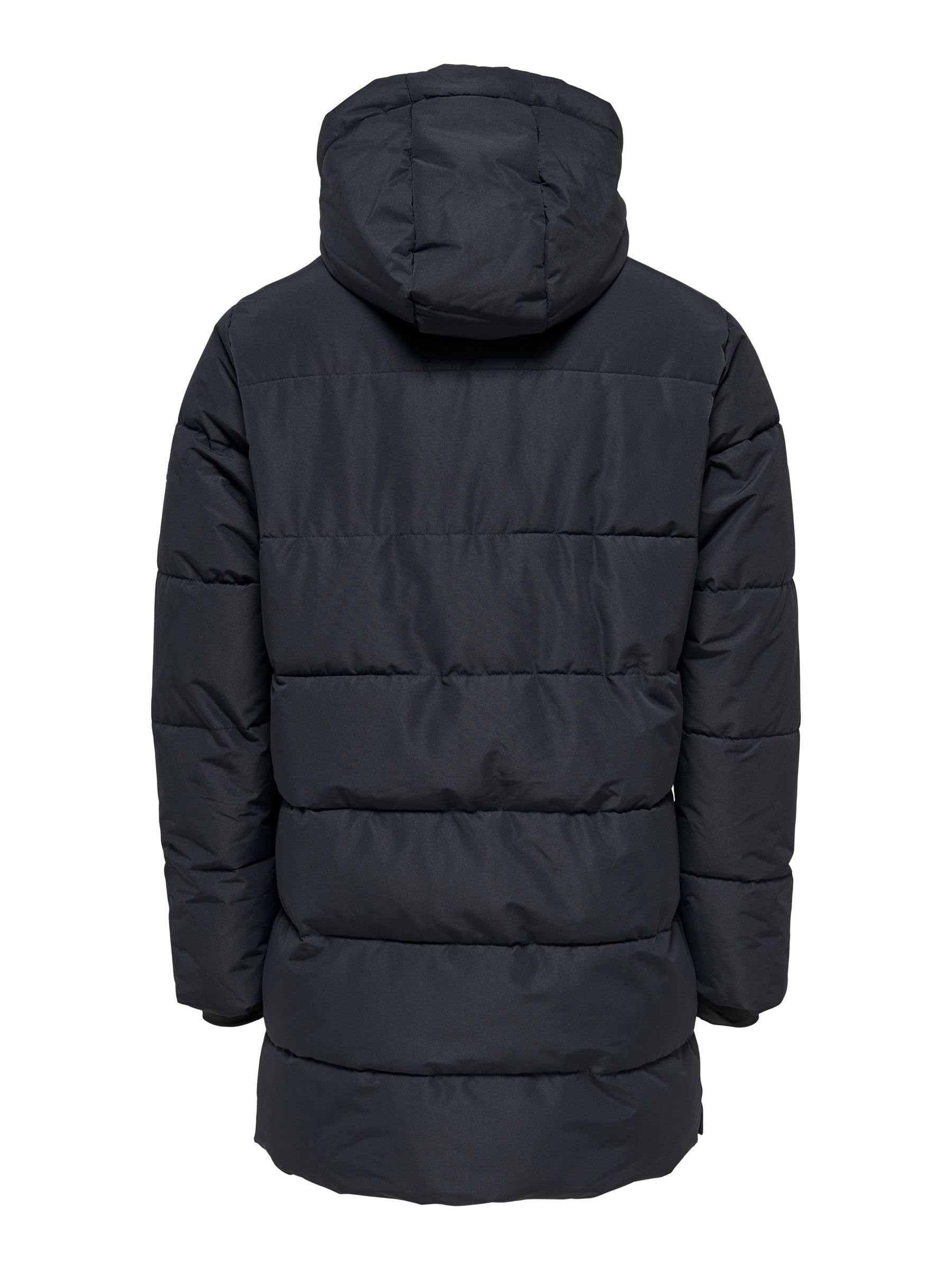 Only & Sons Onscarl Puffer Giacca Uomo Dark Navy Trapuntata