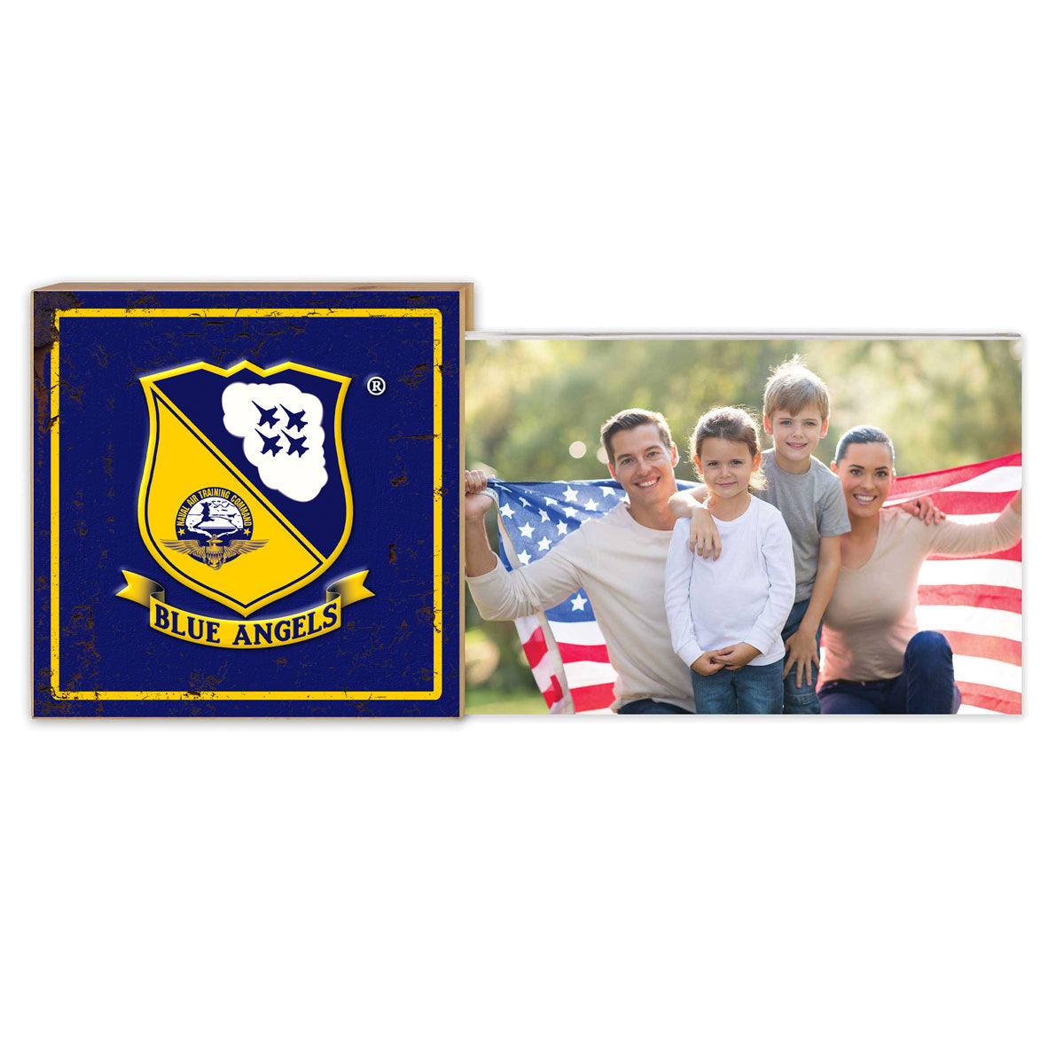 7.62 Design Home Blue Angels cornice foto 4x6 ruggine