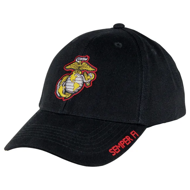7.62 Design USMC Cappello Cotone Nero Taglia Unica EGA