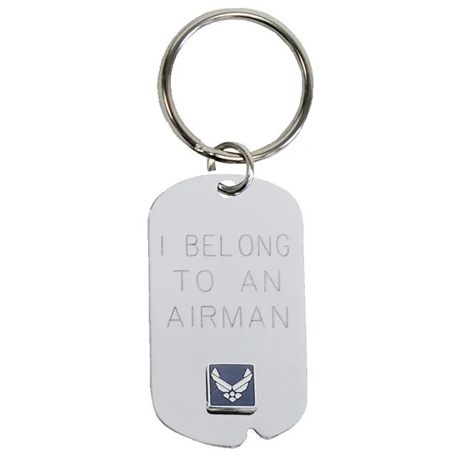 7.62 Design USAF I Belong Portachiavi Piastrina