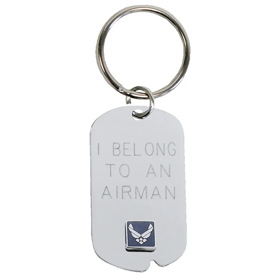 7.62 Design USAF I Belong Portachiavi Piastrina