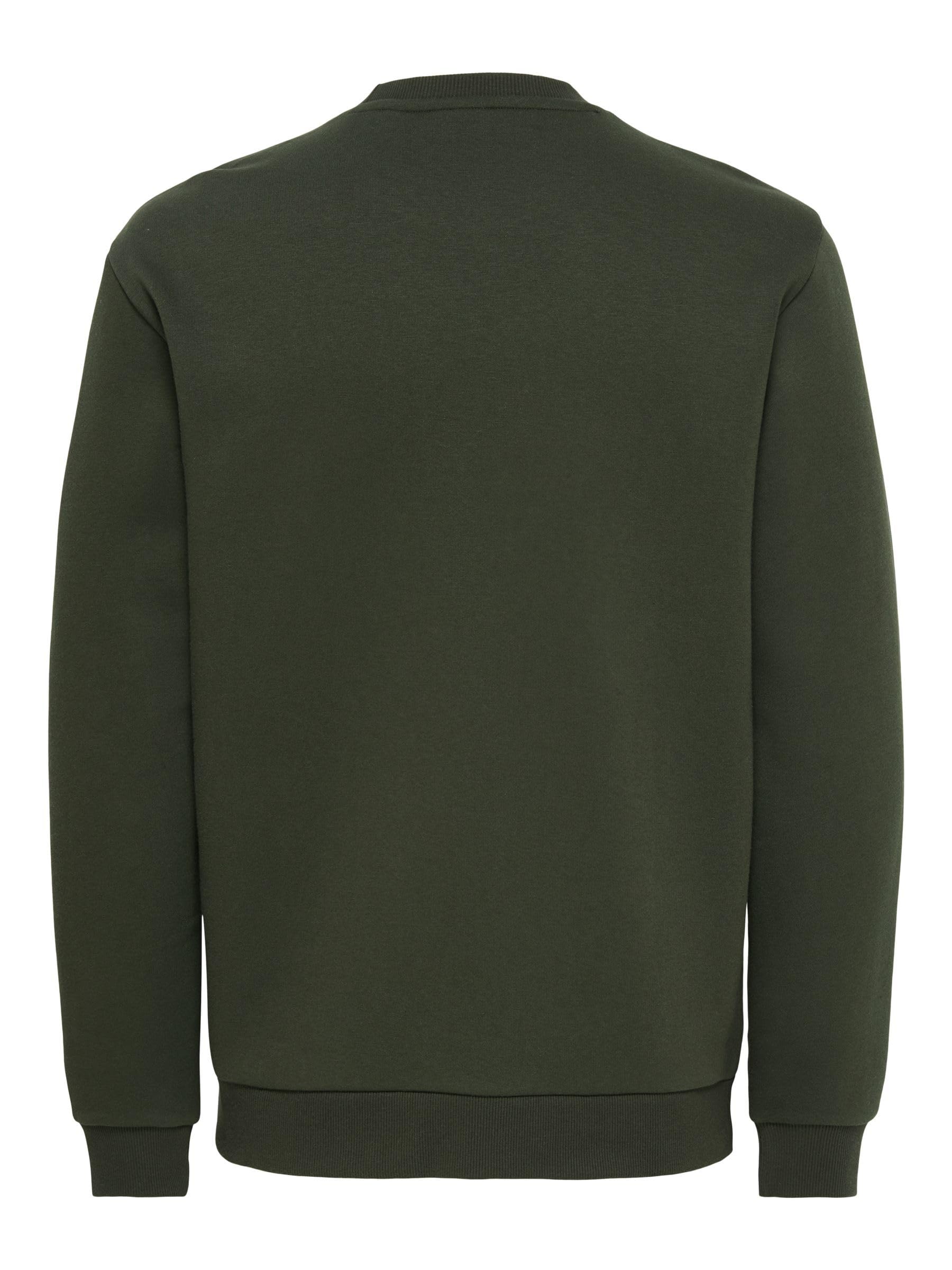 Only & Sons Felpe felpa uomo girocollo M taglio ampio