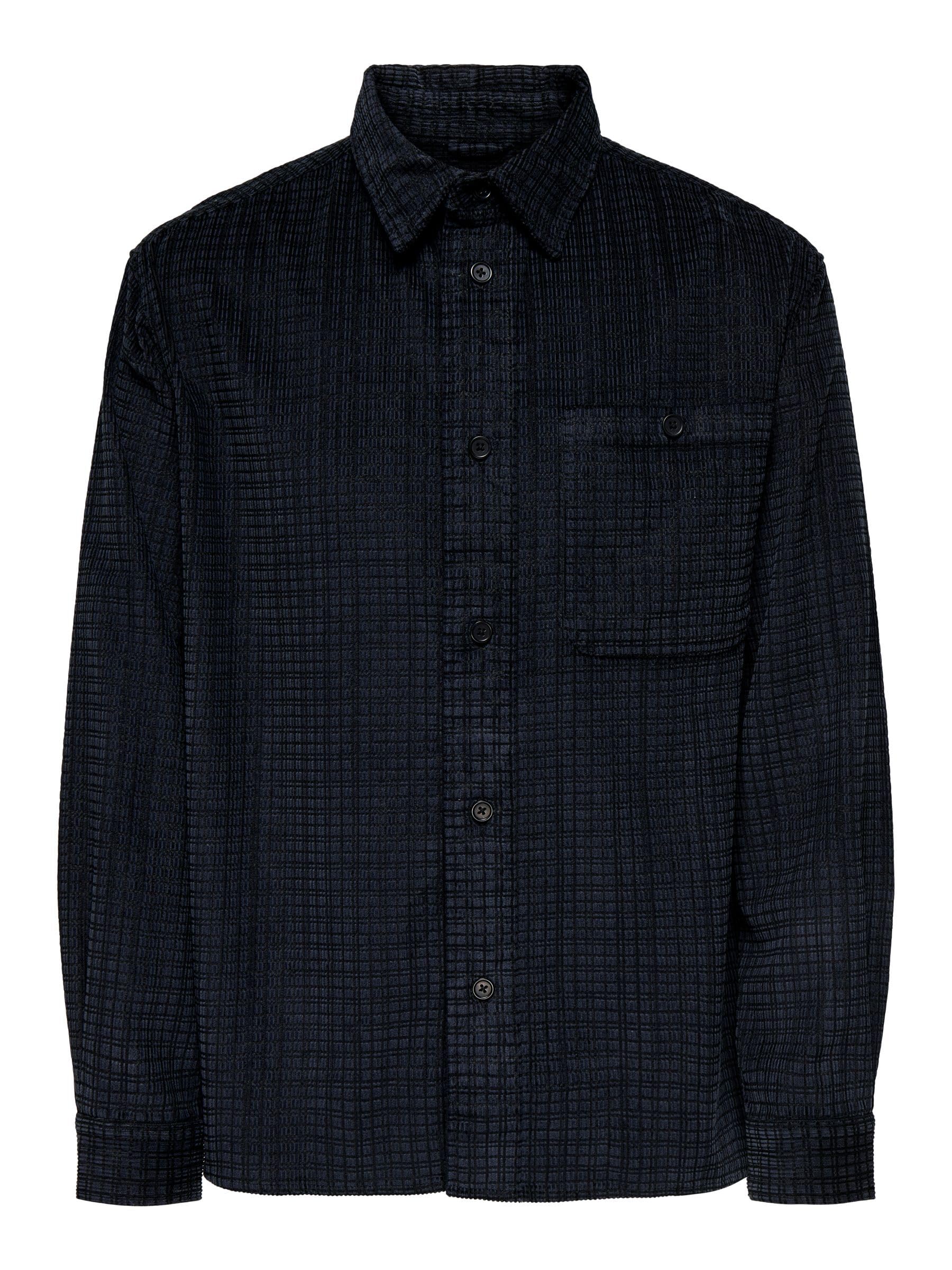 ONLY & SONS Onswaleed Camicia Uomo Bottoni Maniche Lunghe
