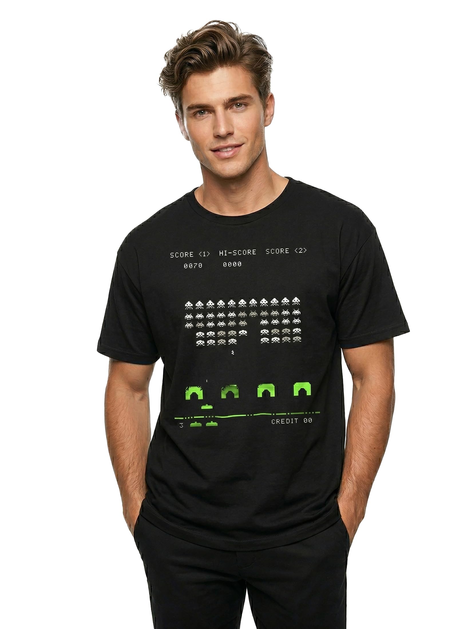 MAKAYA Gamer Space T-Shirt Uomo XL Cotone