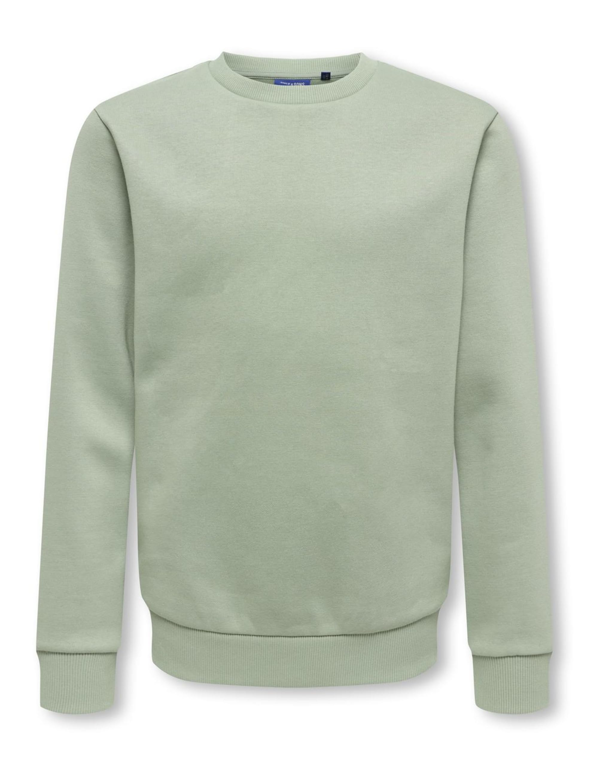 ONLY & SONS OSJCERES Felpa Uomo Girocollo Nero