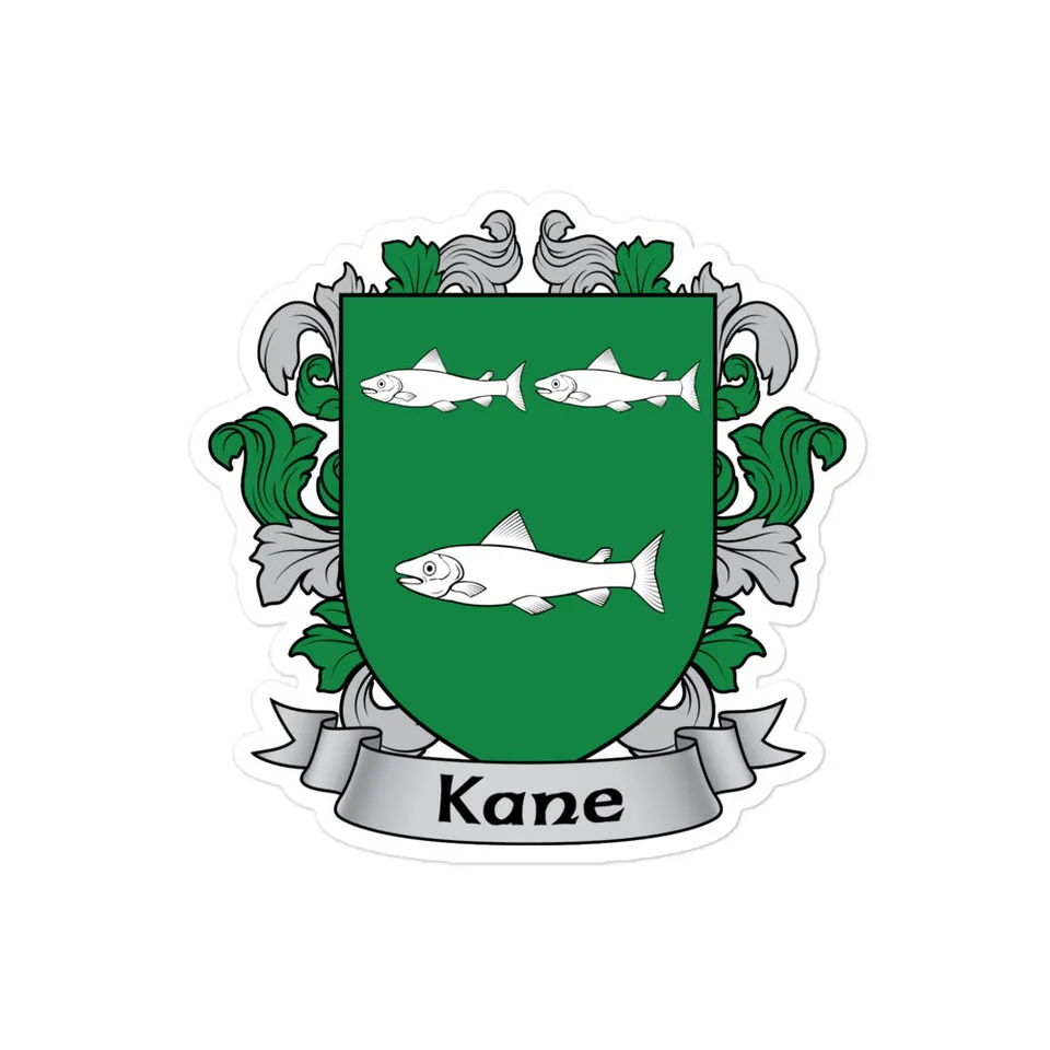 7.62 Design Kane Irish Coat of Arms Adesivo Vinile 10x10