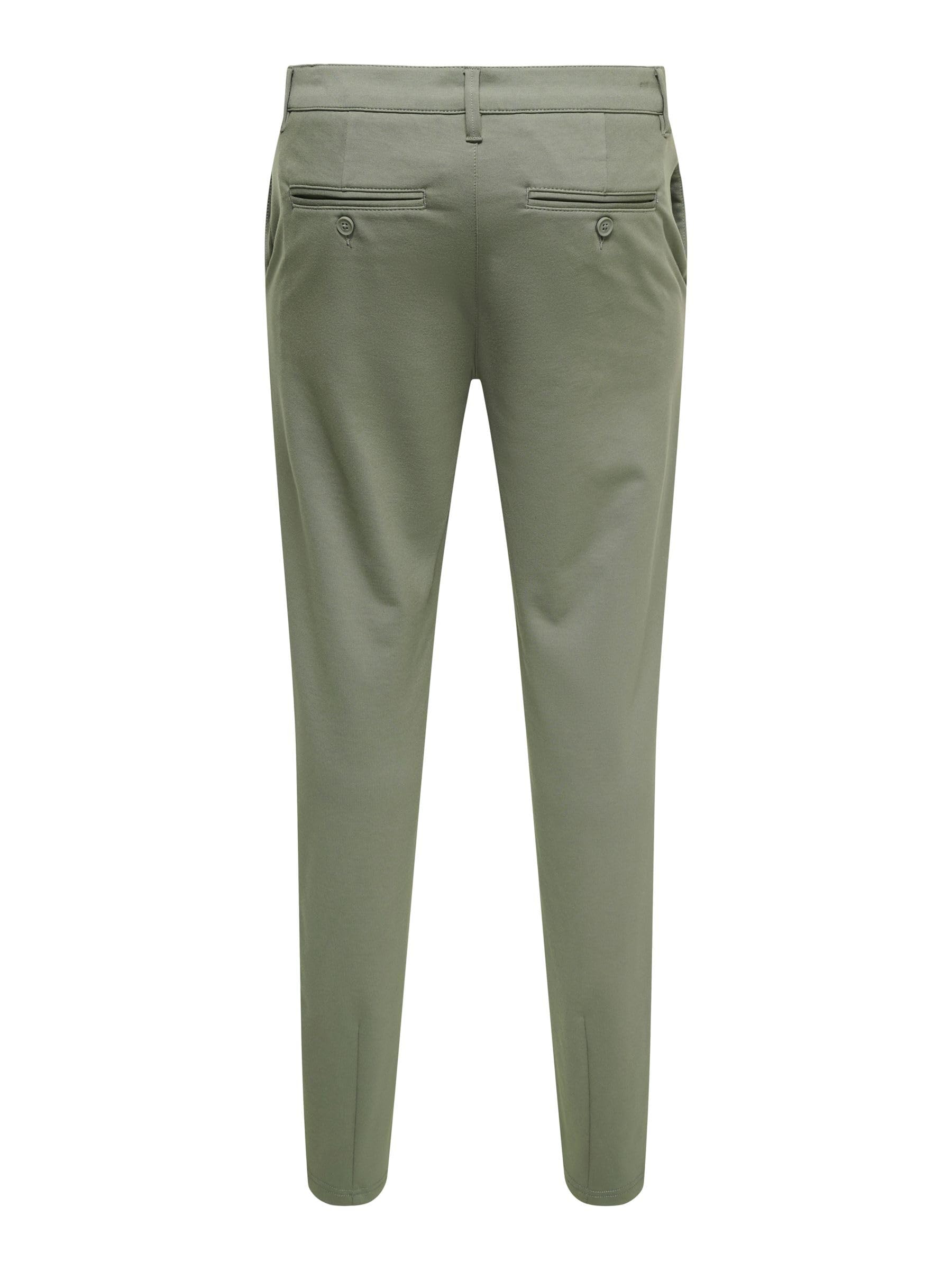 Only & Sons Onsmark Slim 0209 Pantaloni Chino 29W/32L Grigio