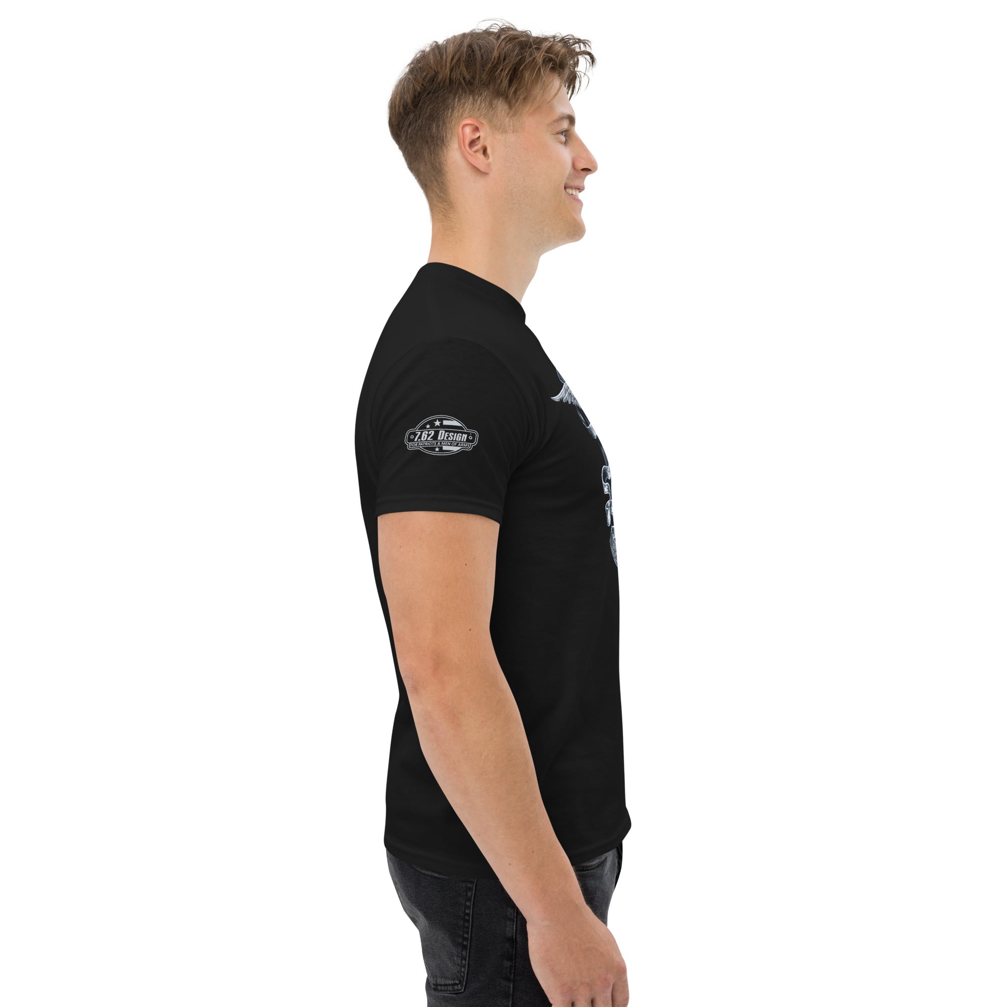 7.62 Design St Michael maglietta uomo cotone nera 3XL