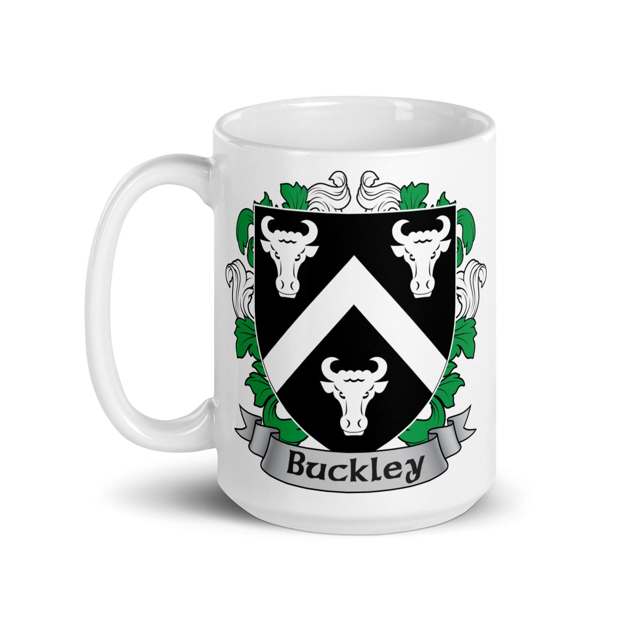 7.62 Design Buckley Tazza Ceramica 15oz Stemma Irlandese