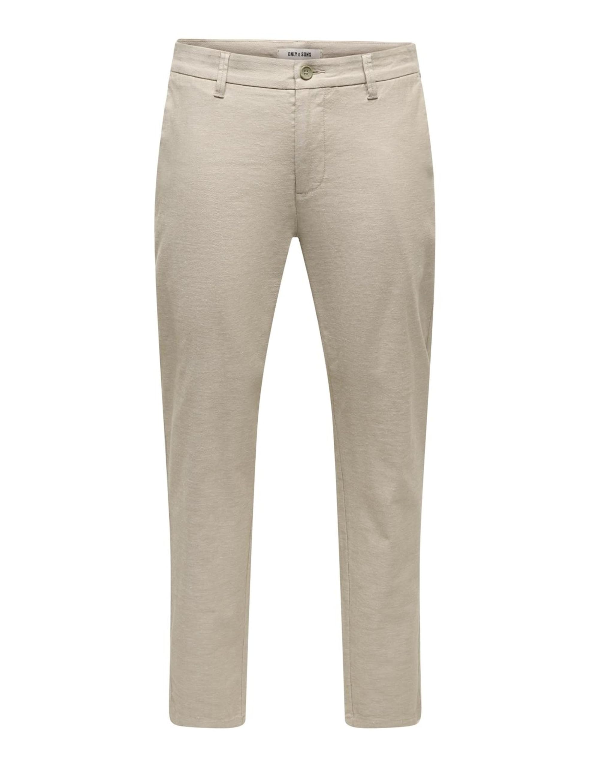 Only & Sons Onsmark Tap 0011 Pantaloni Lino 33W/32L