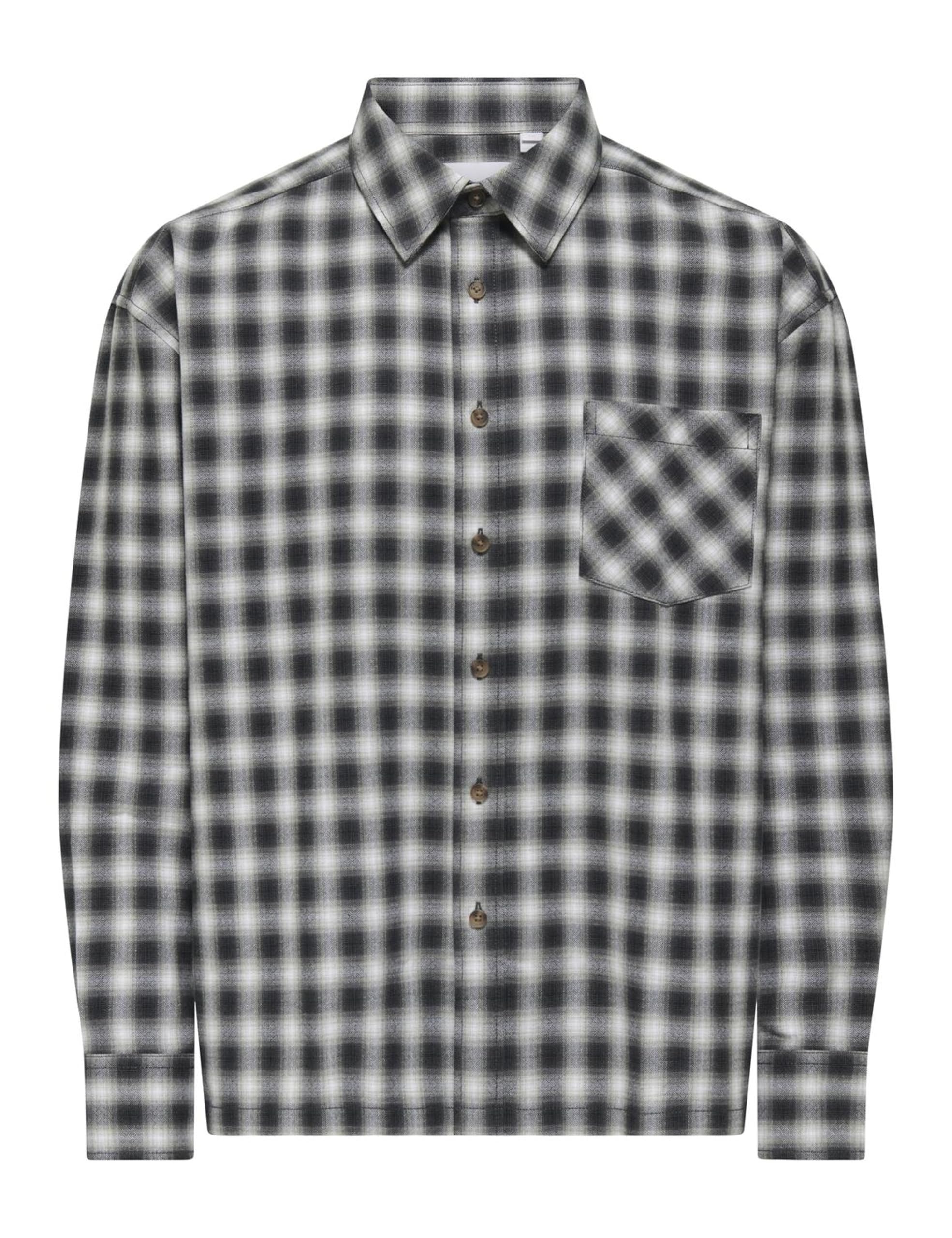 ONLY & SONS Onselliot Camicia Grey Pinstripe S