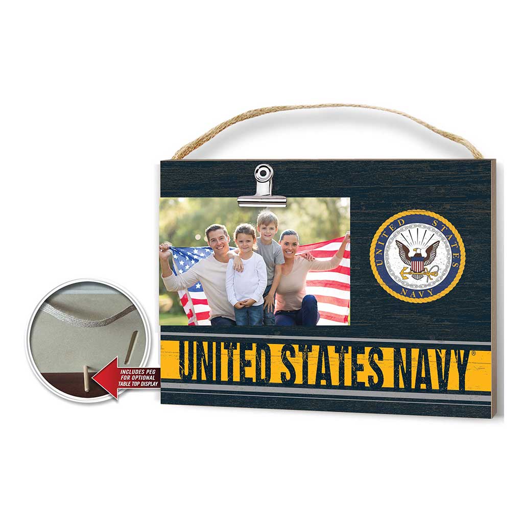 7.62 Design Navy Logo cornice legno 9x10 foto 4x6 clip