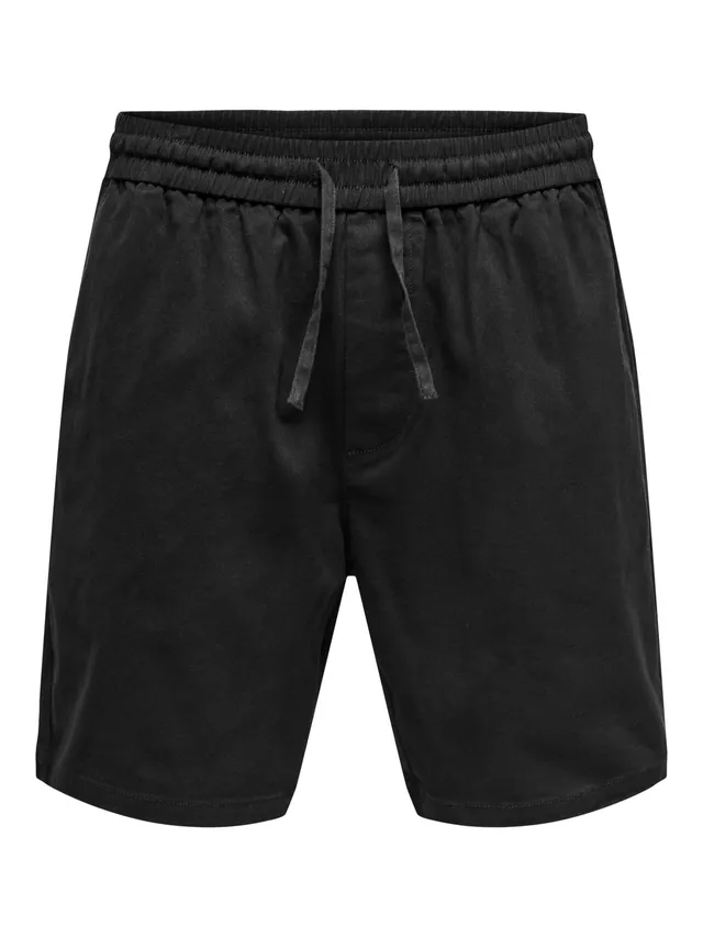 Only & Sons Onstel 0241 Noos Shorts Uomo Nero