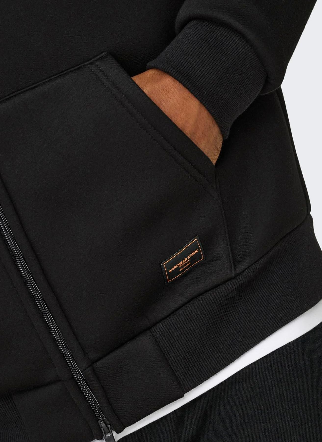 ONLY & SONS Onsbobbey Scuba Felpa Uomo Zip Intera