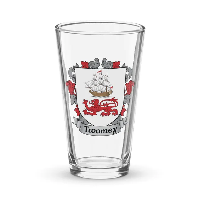 7.62 Design Twomey bicchiere pinta 473 ml stemma irlandese