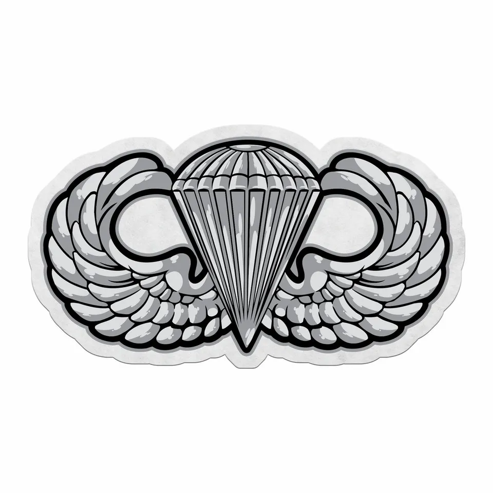 7.62 Design U.S. Army Jump Wings gagliardetto feltro 25x46 cm