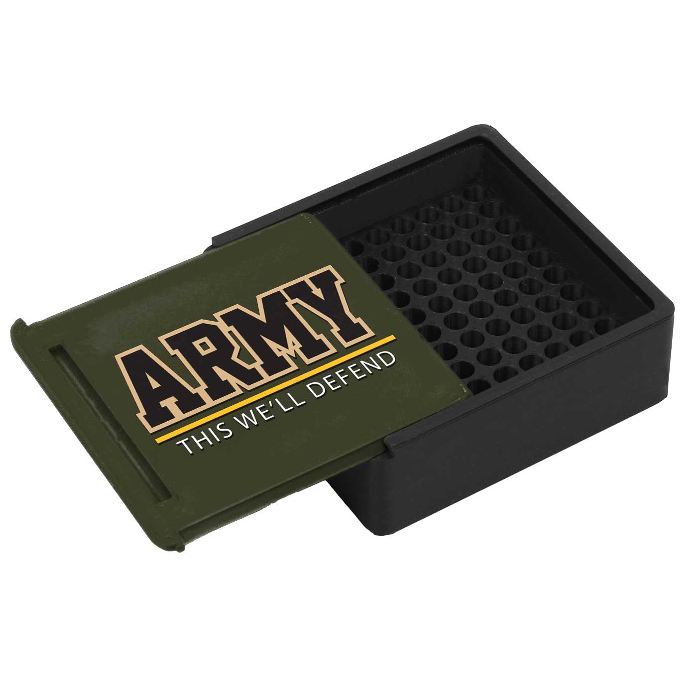 7.62 Design Ammo Boxes Scatola 3D Army 9mm 50 Colpi