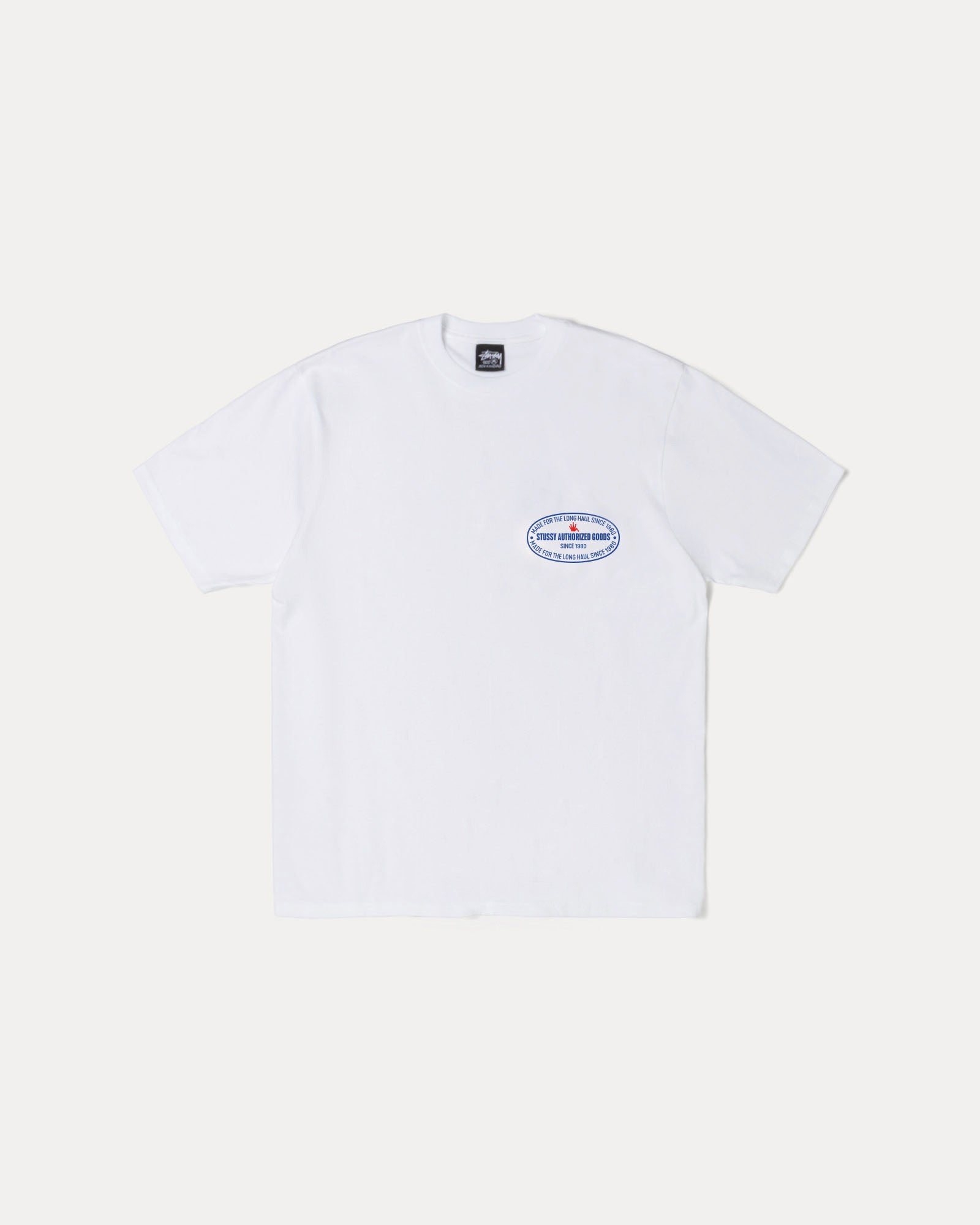 Stussy Authorized Tee maglietta bianca cotone relaxed